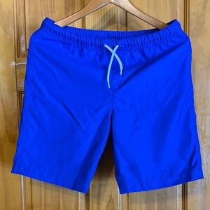 Boys’ Lands’ End Blue Swim Trunks